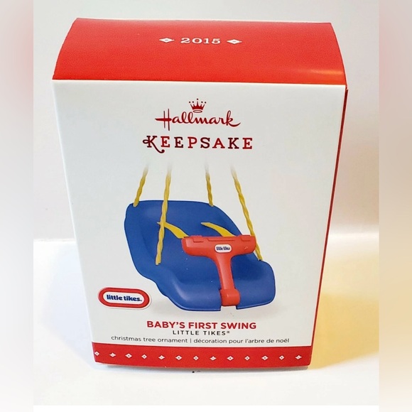 Hallmark Other - Hallmark Baby's First Swing
Ornament - Blue